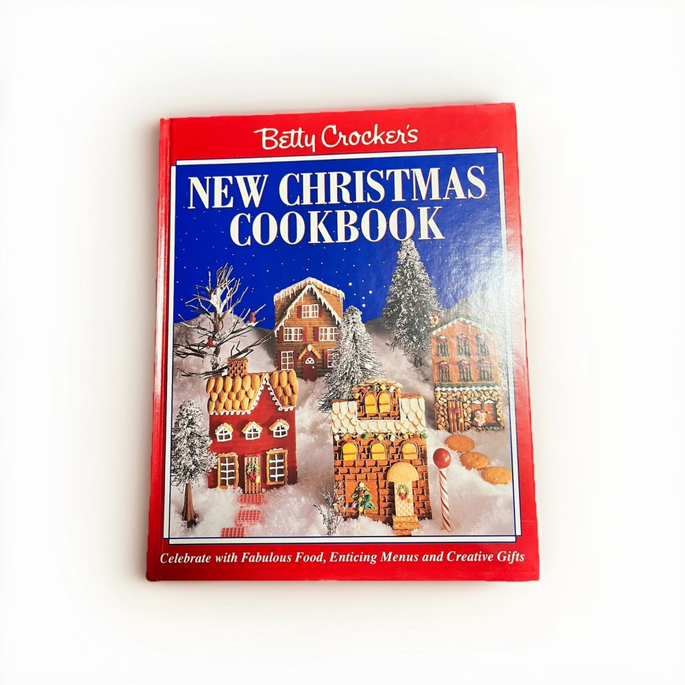 Vintage Betty Crocker New Christmas Cookbook Holiday Recipes Baking 1st Ed Hard